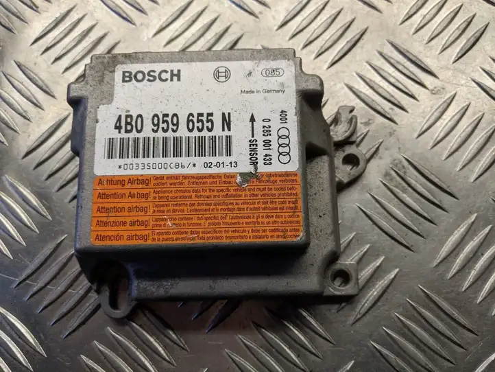 Audi A6 S6 C5 4B (2001 - 2004) 4B0959655N Датчик удара SRS — фото 1