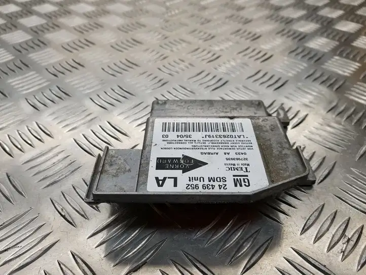 Opel Corsa C (2003 - 2006) 24439952 Блок управления SRS — фото 1