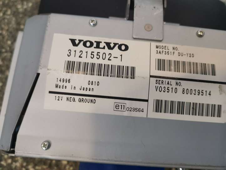 Volvo S80 (2006 - 2009)  31215502 Экран/ дисплей / маленький экран