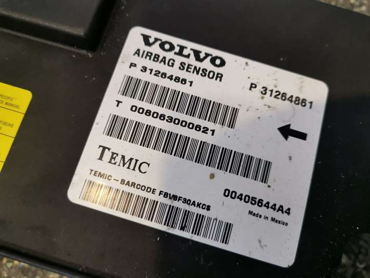 Volvo S80 (2006 - 2009)  31264861 Блок управления надувных подушек