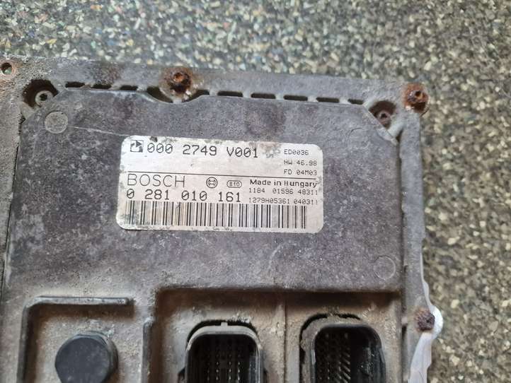 Smart ForTwo (2000 - 2007)  0281010161 Блок управления двигателя