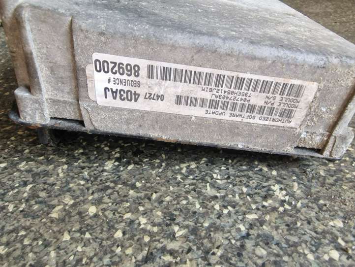 Chrysler Voyager (2001 - 2004)  04727403AJ Блок управления двигателя