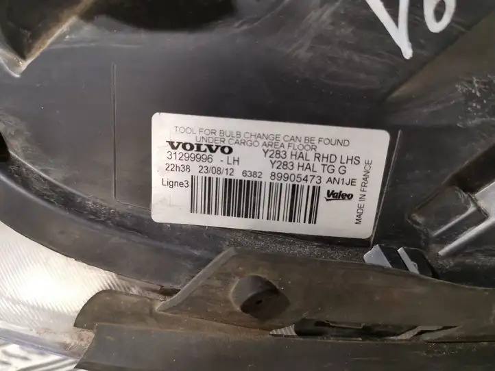 Volvo V60 (2010 - 2013) 89905473 Передняя фара — фото 3