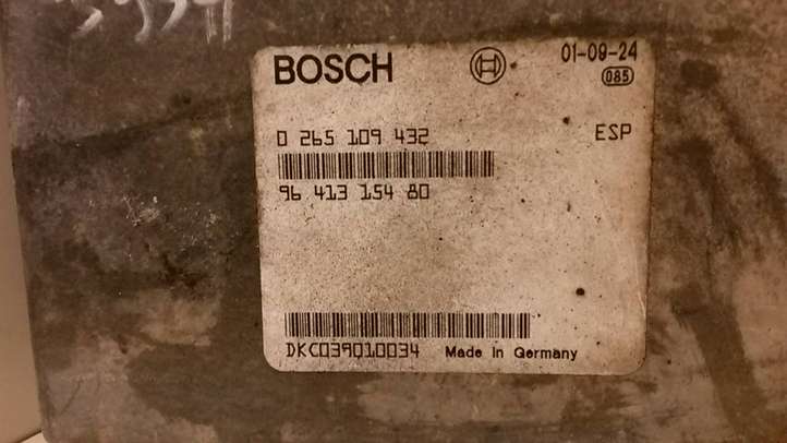 Peugeot 607 (2000 - 2004)  9641315480 Блок управления ABS