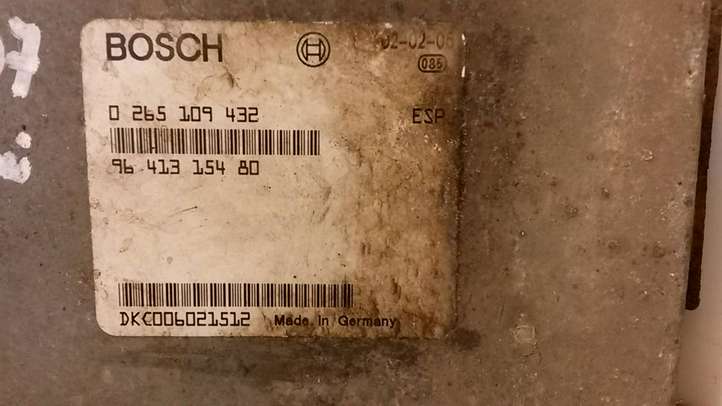 Peugeot 607 (2000 - 2004)  9641315480 Блок управления ABS