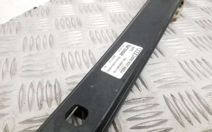 Audi Q5 (2008 - 2012)  8R0837462J Механизм для электрического подъема окон передней двери (без двигателя)