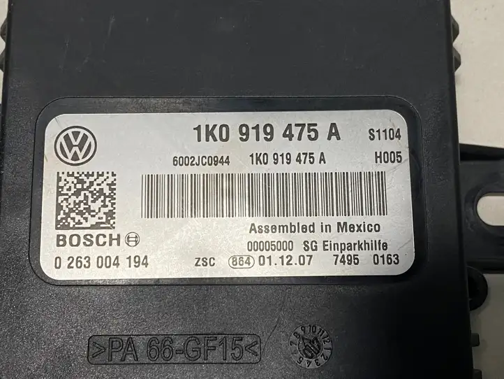 Volkswagen Golf V (2003 - 2009) 1K0919475A Блок управления парктрониками — фото 2