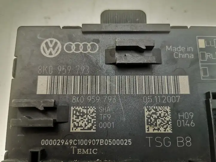 Audi A4 S4 B8 8K (2007 - 2011) 8K0959793 Блок управления дверью — фото 2