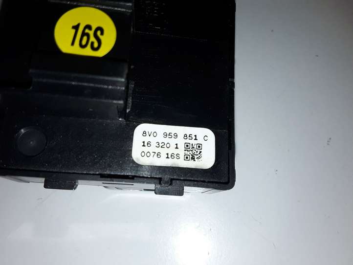 Audi TT (2014 - 2018)  8V0959851C Кнопка стеклоподъемников