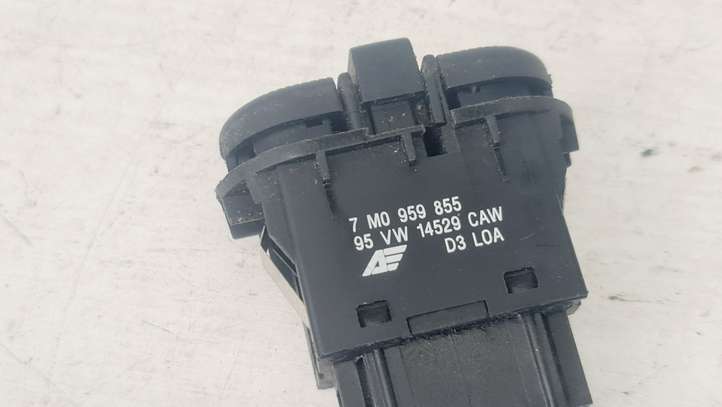 Volkswagen Sharan (2000 - 2003)  7M0959855 Кнопка стеклоподъемников