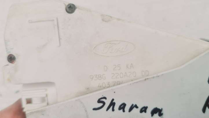 Volkswagen Sharan (2000 - 2003)  93BG220A20DD Передняя звукоизоляция