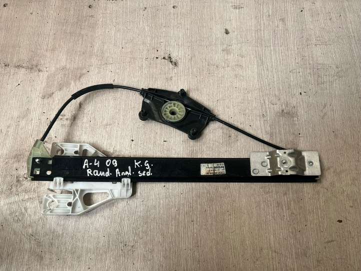 Audi A4 (2007 - 2011)  8K0839461  Механизм для электрического подъема окон задней двери (без двигателя)