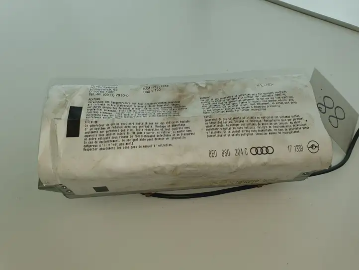 Audi A4 S4 B6 8E 8H (2000 - 2006) Подушка безопасности пассажира — фото 1