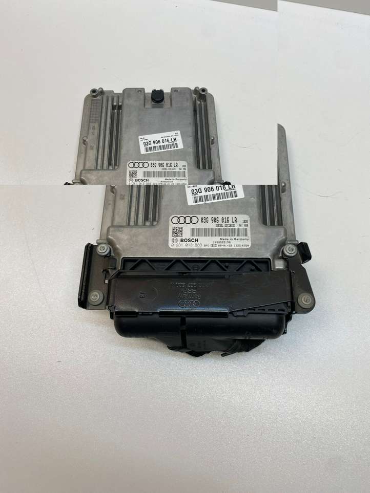 Audi A4 (2004 - 2009)  03G906016LR Блок управления двигателя