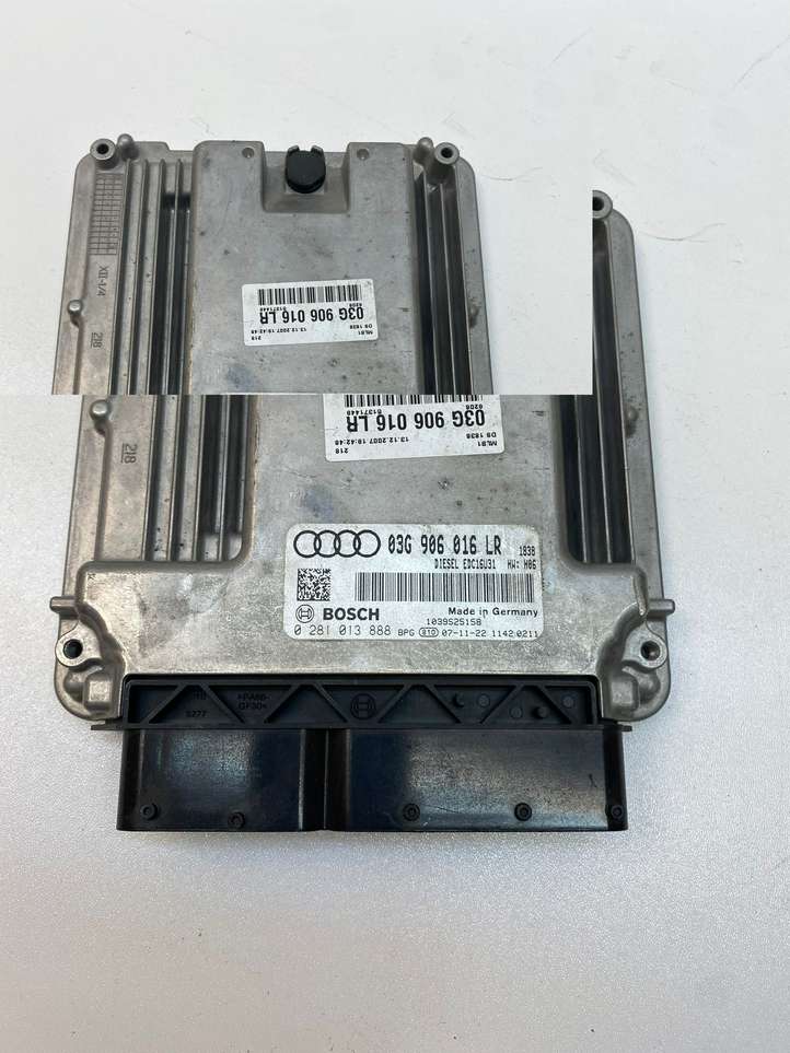 Audi A4 (2004 - 2009)  03G906016LR Блок управления двигателя