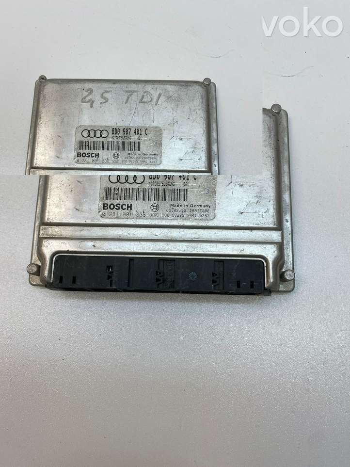 Audi A4 (1999 - 2001)  8D0907401C Блок управления двигателя