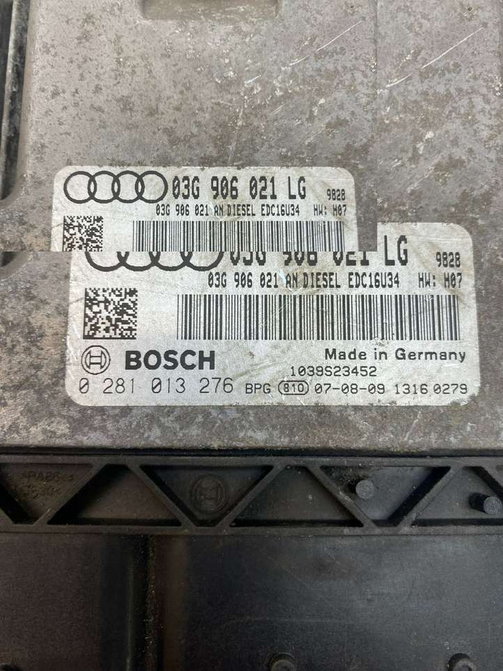 Audi A3/S3 8P (2004 - 2008)  03G906021LG Блок управления двигателя
