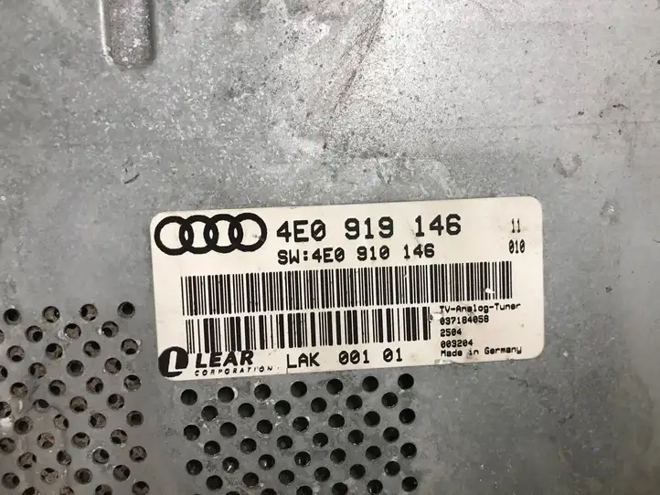 Audi A8 S8 D3 4E (2005 - 2007) 4E0919146 Модуль управления видео — фото 2