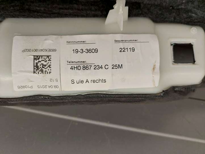 Audi A8 (2013 - 2017)  4H0857551 Комплект потолка