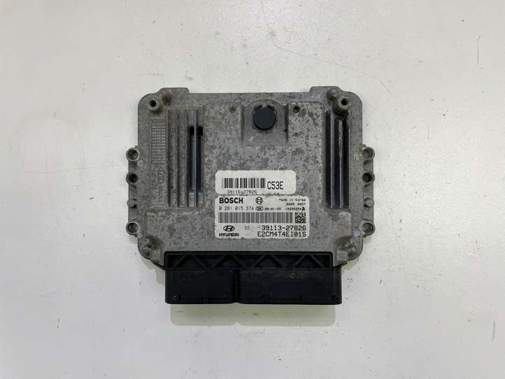 Hyundai Santa Fe (2005 - 2009)  3911327826 Блок управления двигателя
