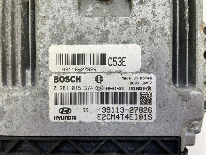 Hyundai Santa Fe (2005 - 2009)  3911327826 Блок управления двигателя