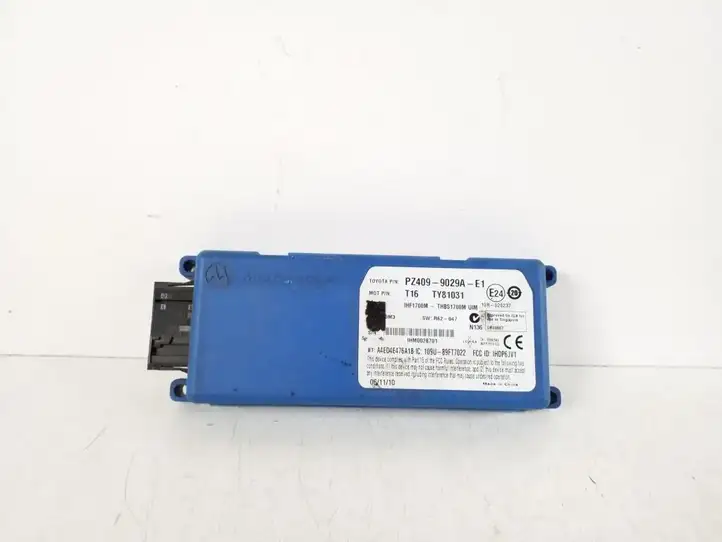 Toyota Aygo AB10 (2008 - 2012) PZ409-9029A Bluetooth модуль — фото 1