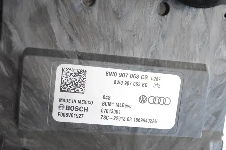Audi Q5 SQ5 (2017 - ) 8W0907063CG Модуль управления кузовом (BCM) — фото 5