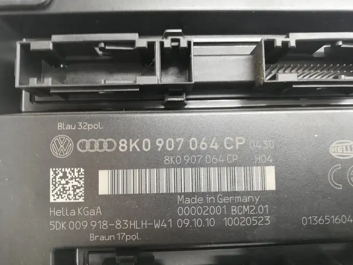 Audi Q5 SQ5 (2008 - 2012) 8K0907064CP Модуль управления кузовом (BCM) — фото 2