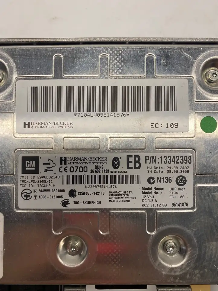 Opel Astra J (2009 - 2012) 366821429 Bluetooth модуль — фото 8