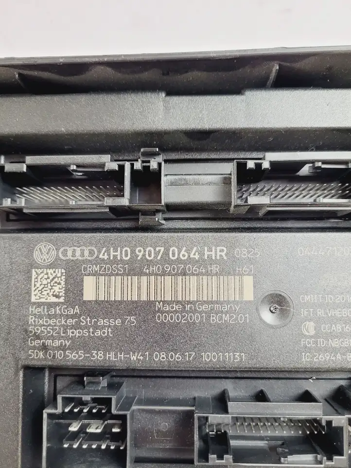 Audi A6 C7 (2014 - 2018) 4H0907064 Модуль управления кузовом (BCM) — фото 3