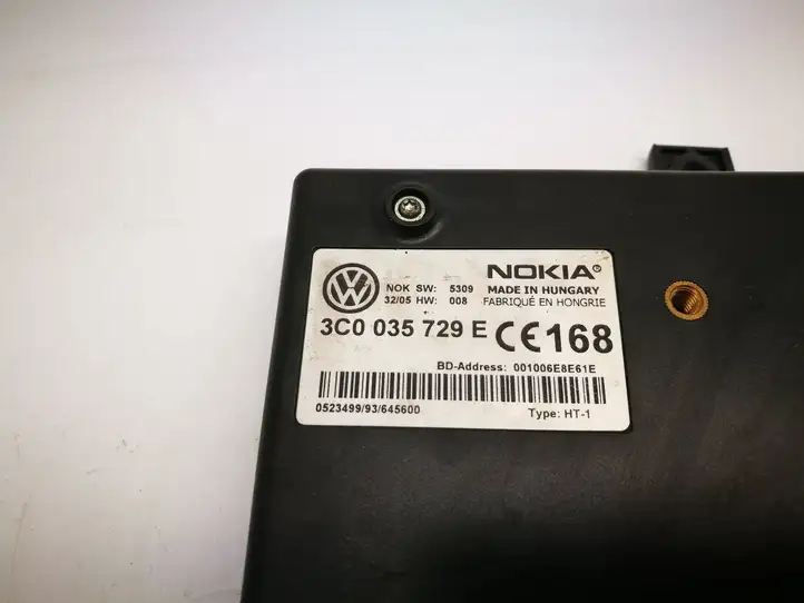 Volkswagen PASSAT B6 (2005 - 2010) 3C0035729E Bluetooth модуль — фото 1