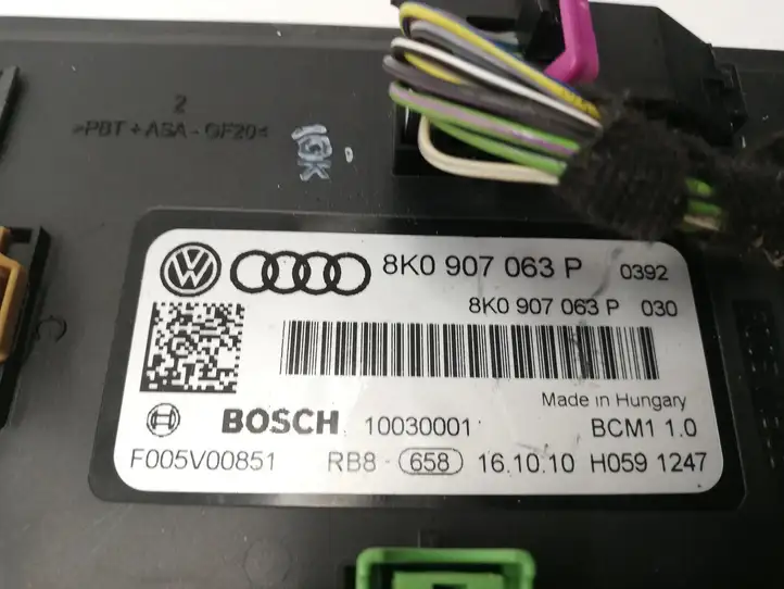 Audi Q5 SQ5 (2008 - 2012) 8K0907063P Модуль управления кузовом (BCM) — фото 2