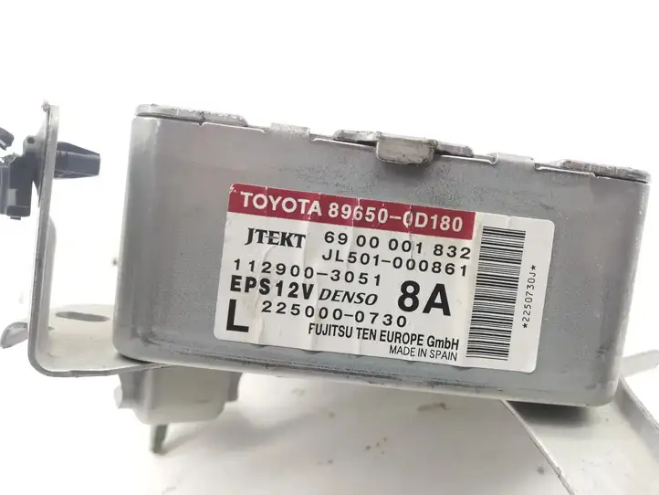 Toyota Yaris (2009 - 2012) 2250000730 Блок управления усилителем руля — фото 2