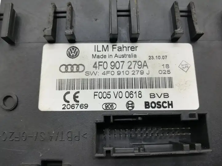 Audi A6 S6 C6 4F (2004 - 2008) 4F0907279A Модуль управления кузовом (BCM) — фото 3