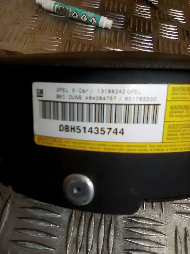 Opel Meriva A (2002 - 2006) 1604456100A Подушка безопасности руля — фото 2