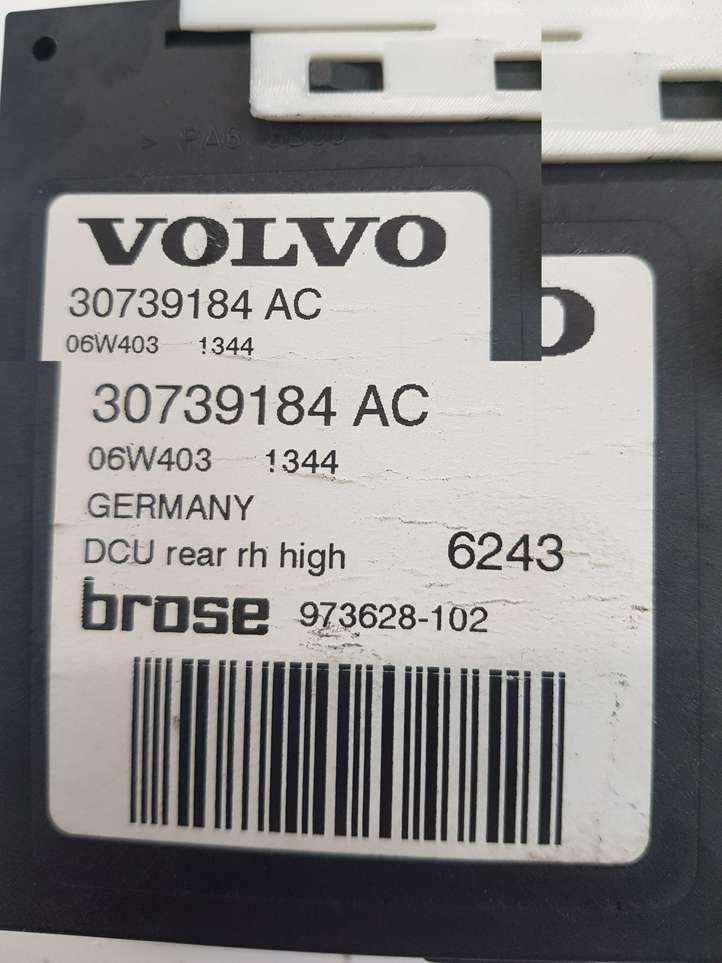 Volvo V50 (2008 - 2012)   Механизм подъема окон задней двери