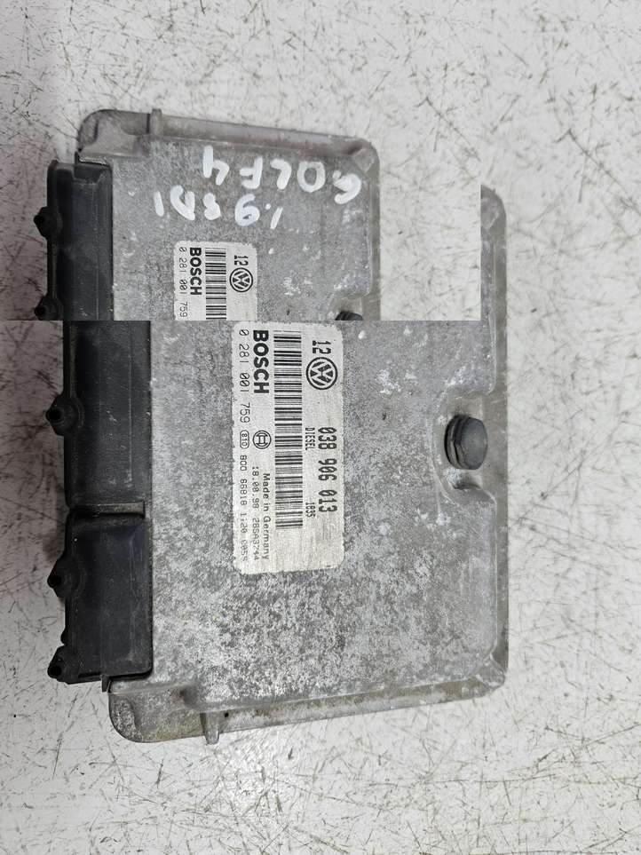 Volkswagen Golf IV (1998 - 2005)  038906013 Блок управления двигателя
