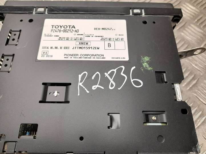 Toyota Highlander XU40 (2007 - 2013)  PZ47600212A0 Радио/ проигрыватель CD/DVD / навигация
