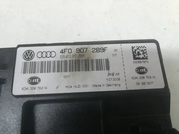 Audi A6 S6 C6 4F (2004 - 2008) 4F0907289F Модуль комфорта — фото 2