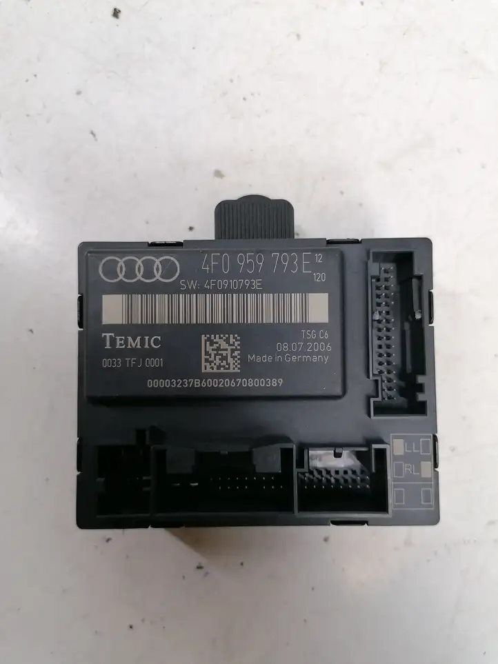 Audi A6 S6 C6 4F (2004 - 2008) 4F0959793E Блок управления дверью — фото 1