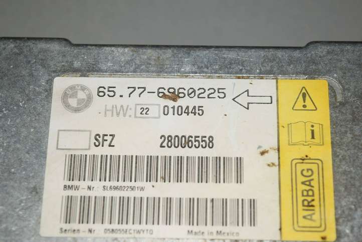BMW 7 E65 E66 (2001 - 2008)  6960225 Блок управления надувных подушек