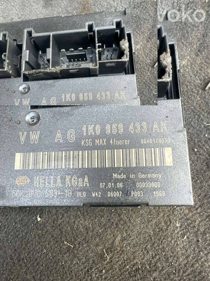 Skoda Octavia Mk2 (1Z) (2004 - 2013)  1K0959433AK Mодуль kомфортa