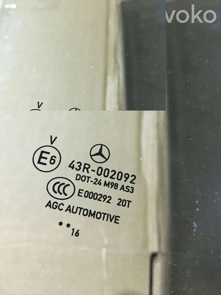 Mercedes-Benz GLC X253/C253 (2015 - )  A2537350600 Основное стекло задних дверей