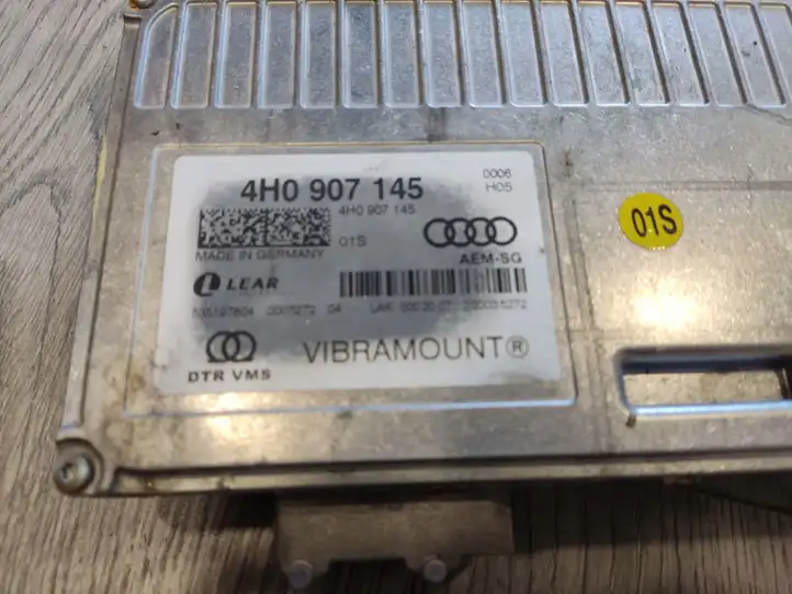 Audi A8 S8 D4 4H (2010 - 2014) 4H0907145 Блок управления подвеской — фото 2