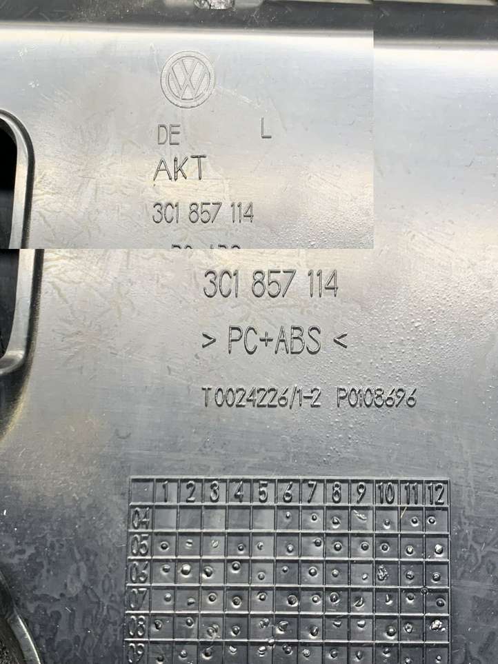 Volkswagen PASSAT B6 (2005 - 2010)  3C1857114 Комплект ящика для вещей (бардачка)