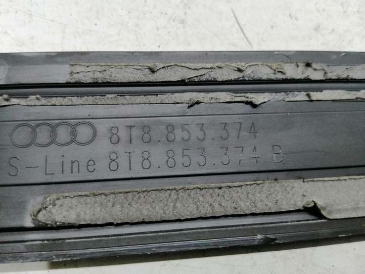 Audi A5 (2007 - 2011)  8T8853374 Комплект обшивки порога (внутренний)
