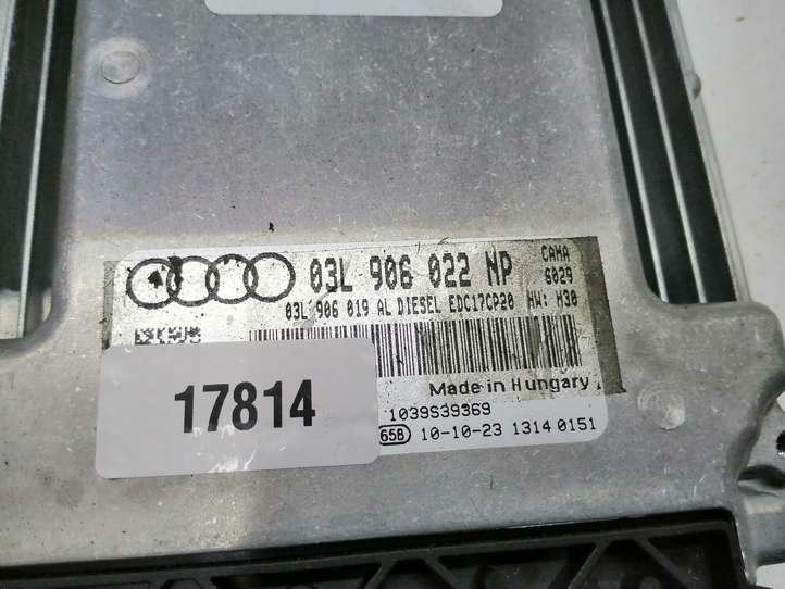 Audi A5 (2007 - 2011)  03L906022NP Блок управления двигателя