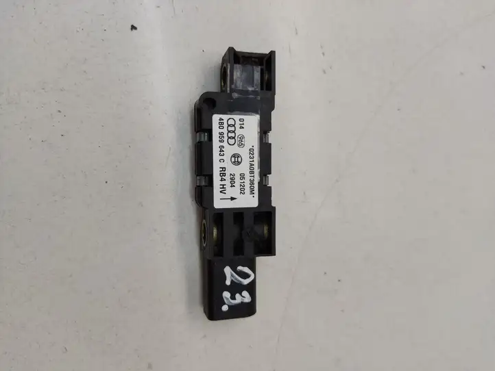 Audi A6 S6 C5 4B (2001 - 2004) 4B0959643C Датчик удара SRS — фото 1
