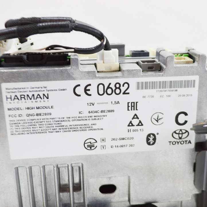 Toyota Land Cruiser (J150) (2009 - )  8614060030 Радио/ проигрыватель CD/DVD / навигация