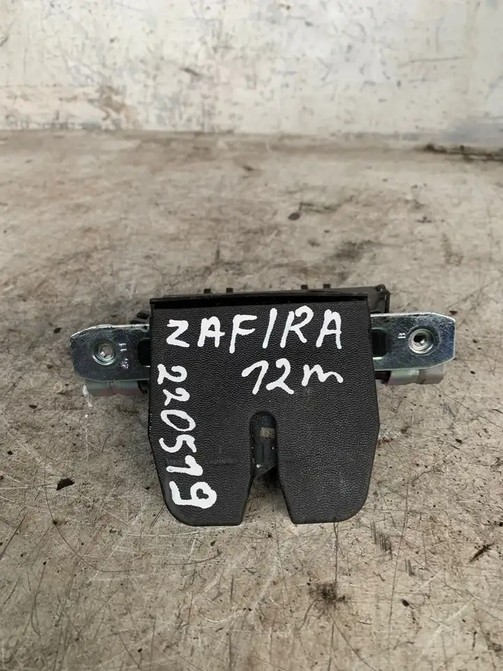 Opel Zafira B (2008 - 2014) 495058724 Замок крышки багажника — фото 1